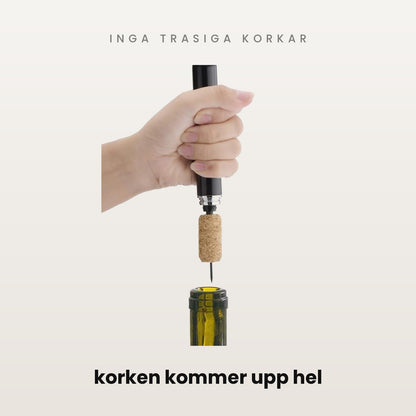 AeroPop Vinöppnare - Öppna vin enkelt